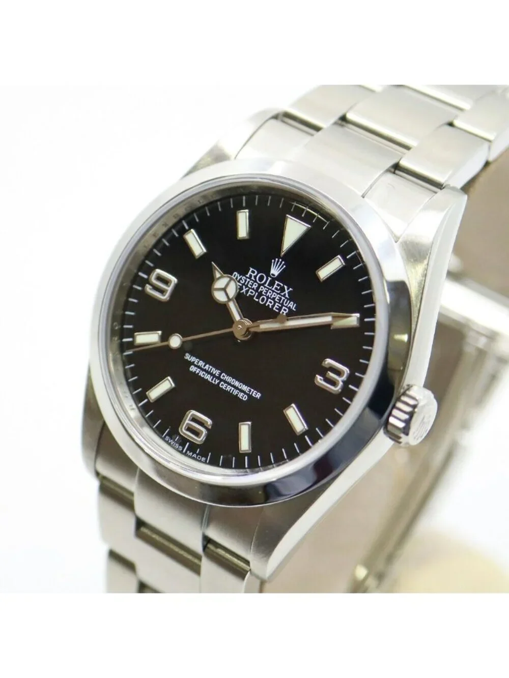 Rolex Black Watch M No SS 36 Automatic Winding
